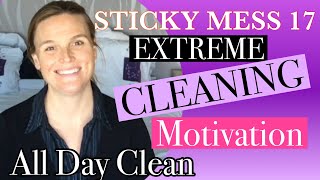 ALL DAY CLEAN  EXTREME CLEAN  CLEANING MOTIVATION  CLEAN WITH ME [upl. by Galven]