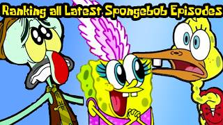 Worst to Best Latest Spongebob Episodes [upl. by Burkle]