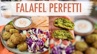 FALAFEL PERFETTI  LA RICETTA CHE ABBIAMO RUBATO A UN EGIZIANO  Elefanteveg [upl. by Chance]