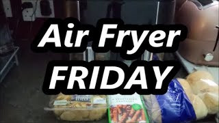 Air Fryer Friday Sausage Butty  Vegetarian Linda McCartney Sausages [upl. by Scully]