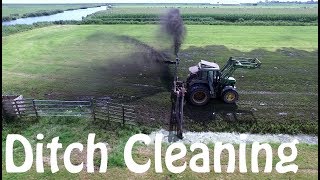 Ditch Cleaning with Dredge Pump [upl. by Grizelda115]