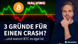 Bitcoin Halving 2024  Crash  Was spricht dafür was dagegen  Solana quotKriegquot amp Uniswap vs SEC [upl. by Athey655]