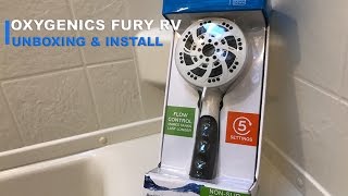 Oxygenics Shower Head Fury RV  End the Terrible RV Shower For Good [upl. by Idelle706]