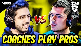 What Happens When Rocket League Coaches Play Against Pros  NRG Sizz vs C9 Fireburner [upl. by Daahsar271]