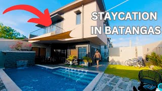 Naexperience namin mag staycation nang 2 days sa Seafront Batangas [upl. by Nilekcaj]