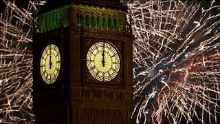 London Fireworks 2014  New Years Eve Fireworks  BBC One [upl. by Marybelle]