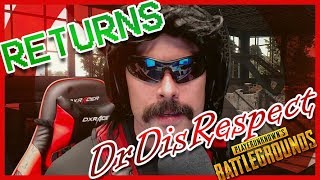 DrDisRespect RETURNS First PUBG Game amp Win  LIVE Stream 🔴 [upl. by Burget]