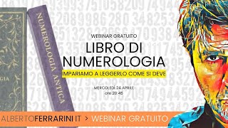 LIBRO NUMEROLOGIA  SI LEGGE COSÌ [upl. by Nahguav626]