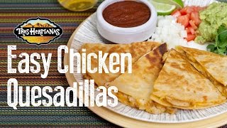 Easy Chicken Quesadillas [upl. by Cowie76]