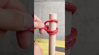 Denken Sie an diesen Trick Einfacher Knoten zum Seil befestigen knoten knot seil lifehack tip [upl. by Almeta]