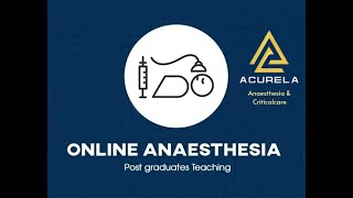 14 Online Anaesthesia 03 04 2022 Inhalational agents amp Vapourisers [upl. by Oigile]