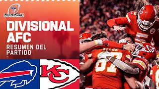 Buffalo Bills vs Kansas City Chiefs  NFL Playoffs 2022  NFL Highlights Resumen en español [upl. by Innos]