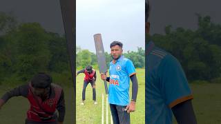 Plastic Bat 🏏 VS Football ⚽️ cricket trending viral reels shorts foryou ytshorts sports [upl. by Ada795]