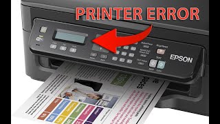 Epson WorkForce WF25102030 • How to Fix Printer Error See Documentation [upl. by Pelag4]