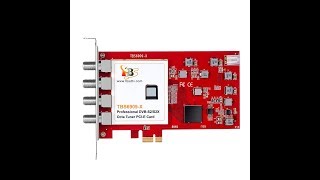 TBS6909X DVBSS2S2X Octa Tuner PCIe Card [upl. by Jariah]