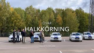 Övning på halkbana 20181008 [upl. by Oivaf]