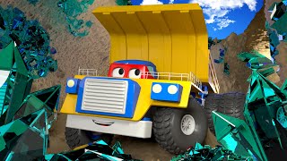 Carl der Super Truck  Der Bergbaulaster  Autopolis 🚒 Lastwagen Zeichentrickfilme für Kinder [upl. by Assirialc]