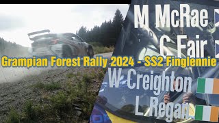 Grampian Forest Rally 2024 SS2 Finglennie skip to 0650m [upl. by Kylynn195]