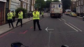 Police Officer Tries to Cause an Accident [upl. by Hurd]