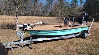 Skimmer Skiff 166quot build by Big Franks Outdoors [upl. by Alistair303]