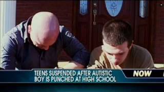 Shocking Video Autistic Boy Punched By Bullies Says Hes quotAfraidquot to Return to School [upl. by Weatherley556]