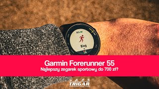 Garmin Forerunner 55  najlepszy zegarek sportowy do 700 zł [upl. by Virginia]