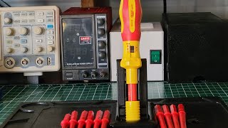 DRAPER Insulated 1000 volt Torque Screwdriver w inlb  Newton Meter MeasurementsNEC Art 11014D [upl. by Vachell]