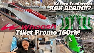 WHOOSH Review Kereta Cepat 350 kmjam Punya Indonesia Jakarta Ke Bandung Cuma 59 MENIT SAJA [upl. by Yeorgi587]