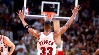 Scottie Pippen Hall of Fame tribute [upl. by Adnarrim]