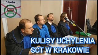 Kulisy uchylenia SCT w Krakowie w sądzie [upl. by Attesoj]