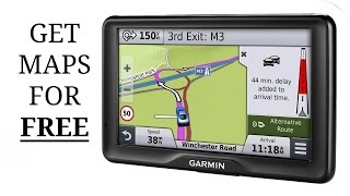 Update GARMIN SATNAV Maps for FREE [upl. by Linden415]