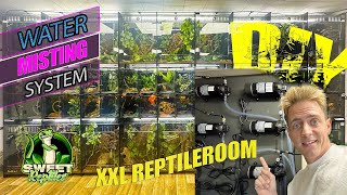 DIY WATER MISTING SYSTEM  XXL REPTILEROOM  DIY  Kronengeckos [upl. by Nadeen]