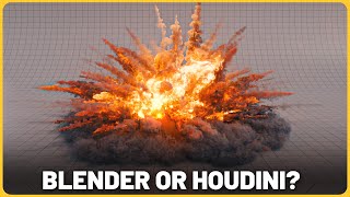 Is Blender 40 the Beginners Houdini [upl. by Remot]