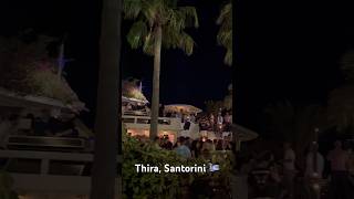 Nightlife in Thira Santorini 🇬🇷 santorini greece thira greekislands greek shorts [upl. by Ycnej674]