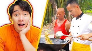 Uncle Roger AMAZED by PERFECT EGG FRIED RICE Chef Wang Gang [upl. by Ynot616]