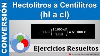 Hectolitros a Centilitros hl a cl [upl. by Adar]