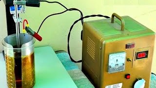 Electrolytic gold recovery Gold Electrolysis gold electrolysis process [upl. by Keiko88]