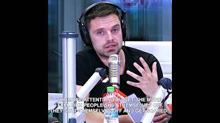 Sebastian Stan speaking Romanian on Radio Europa FM [upl. by Modeste]