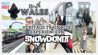 Heritage Train Ride to Snowdon Mountain in Snowdonia  North Wales Trip  What an Experience [upl. by Lukas777]