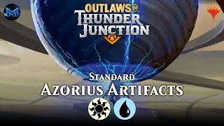 ⚪🔵Azorius Artifacts Synthesizes Victory  Outlaws of Thunder Junction OTJ Standard MTG Arena Bo1 [upl. by Sherl896]