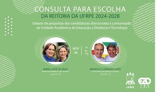 Consulta para Escolha da Reitoria da UFRPE 2024  2028 [upl. by Liatrice]