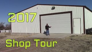 2017 Woodworking Shop Tour [upl. by Adok]