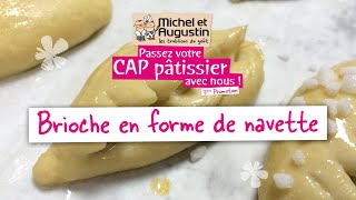 CAP pâtissier Façonner une navette [upl. by Oran]