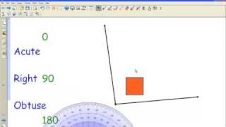 Measuring Angles With a Protractor [upl. by Nerot464]