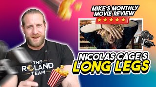 Mike’s Monthly Movie Review Let’s dive into Nicolas Cage’s Long Legs get ready for a wild ride 😱 [upl. by Tannie]