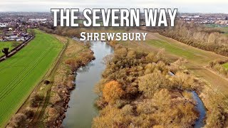 Lockdown Hike Walking Along The Severn Way In Shrewsbury Shropshire  UK Hiking [upl. by Acirdna325]