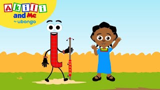 Learn Letter L  The Alphabet with Akili  Cartoons for Preschoolers [upl. by Nessim]