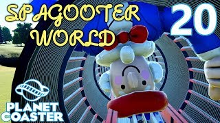 Planet Coaster SPAGOOTER WORLD  Part 20  DIVE COASTER [upl. by Enaitsirk733]