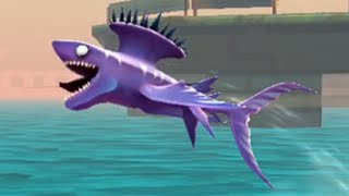 New SPIKE SHARK Unlocked  Hungry Shark World Gameplay 8 [upl. by Sirahs899]