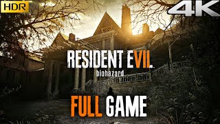 RESIDENT EVIL 7 Gameplay Walkthrough FULL GAME 4K 60FPS HDR No Commentary [upl. by Amik]